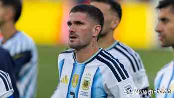 "Weil unser Auftreten nervt": Argentinien-Star wehrt sich gegen "Verschwörungstheorien"