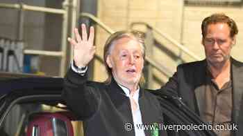 Fans swarm Liverpool venue as Beatles legend arrives in city
