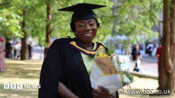 Always think you will make it, says graduate who fled civil war