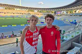Deux jeunes cadets de l’AS Monaco Athlétisme disputent leurs premiers Championnats de France U*NXT