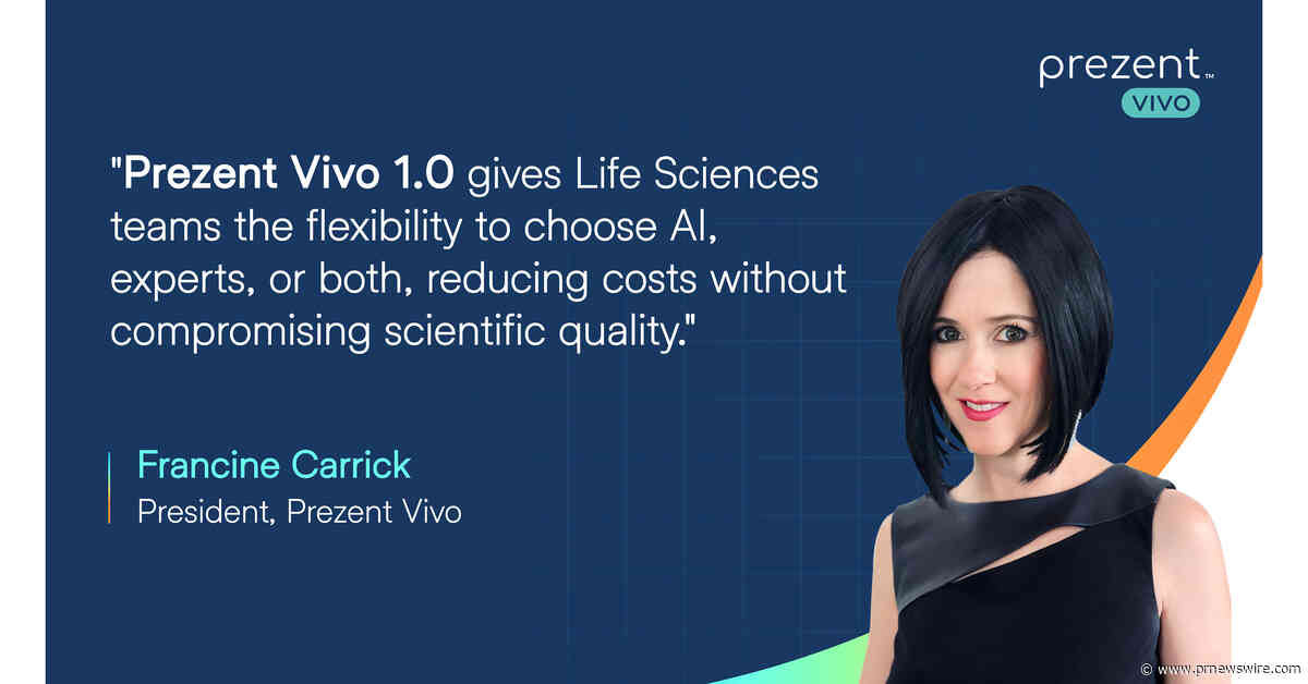 Prezent Vivo 1.0 accelerates AI-native med comms with AI-generated posters and fixed-price scientific delivery