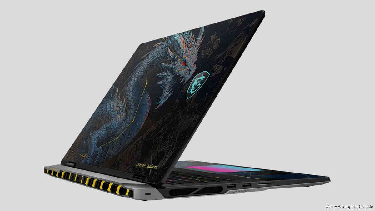 MSI Titan 18 HX Dragon Edition: Sonderauflage des 18"-Notebooks kostet fast 8.000 Euro
