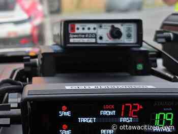 Man caught speeding 112 km/h over the limit — right in front of unmarked cruiser