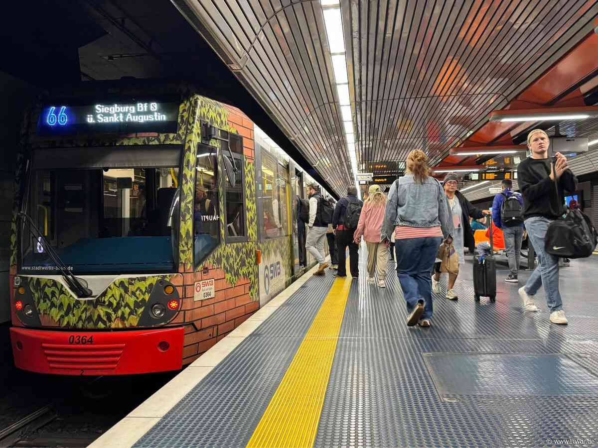 Problem bei Bonner Stadtbahnen: Lösung noch diese Woche
