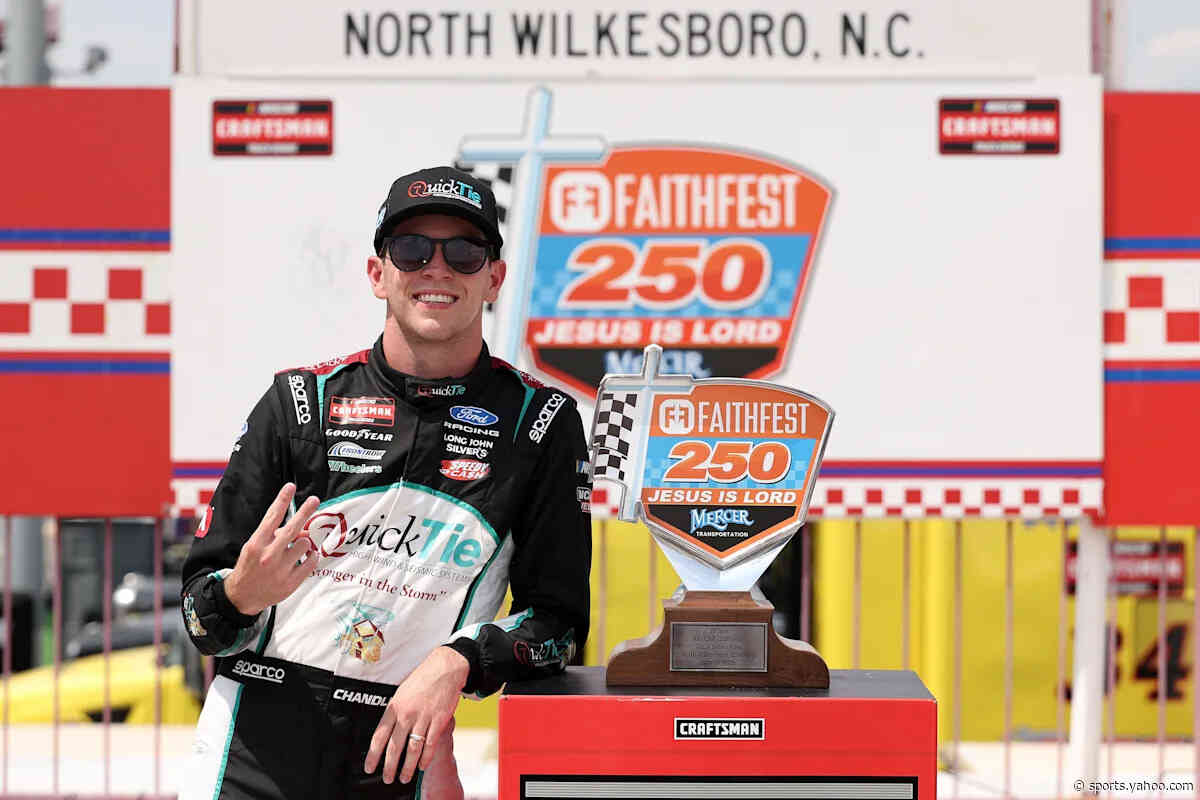 Chandler Smith makes NASCAR history at North Wilkesboro in 2026