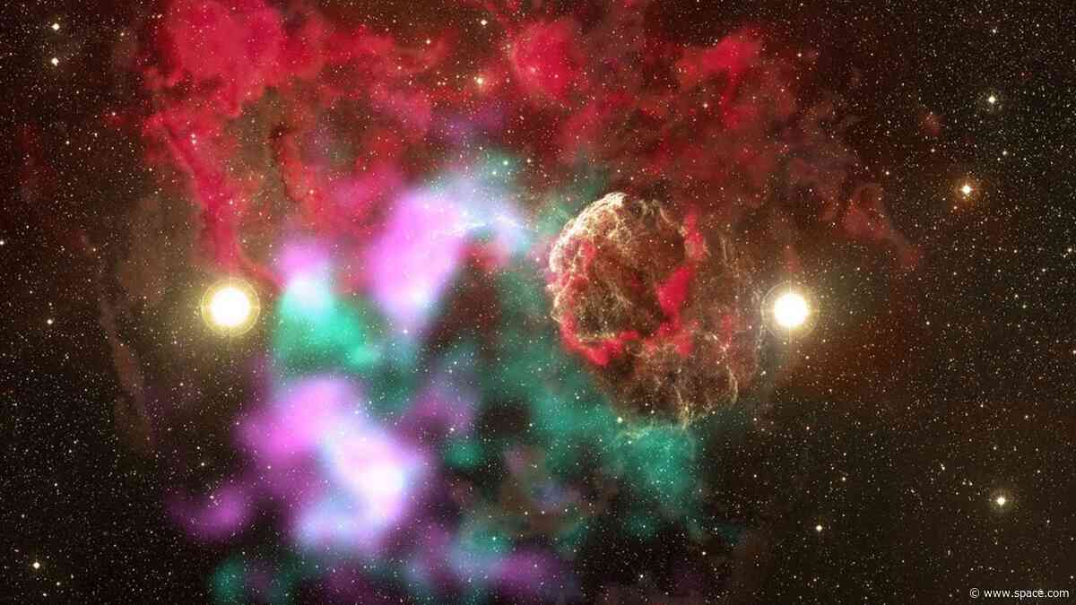 Scientists may have found the 1st twin star system where both stars exploded