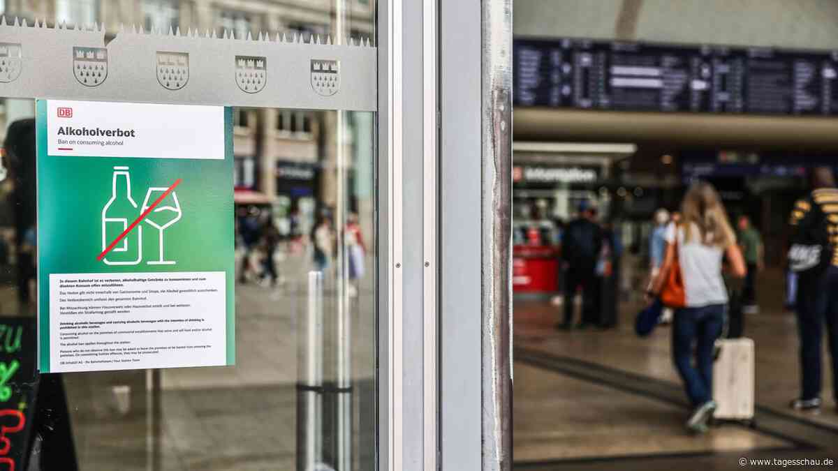 Bundesweites Alkoholverbot in Bahnhöfen: Die wichtigen Kernpunkte