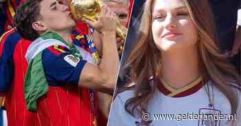 In Spanje werd massaal uitgekeken naar handdruk tussen prinses en voetballer: ‘Schriftje vol foto’s met Gavi’