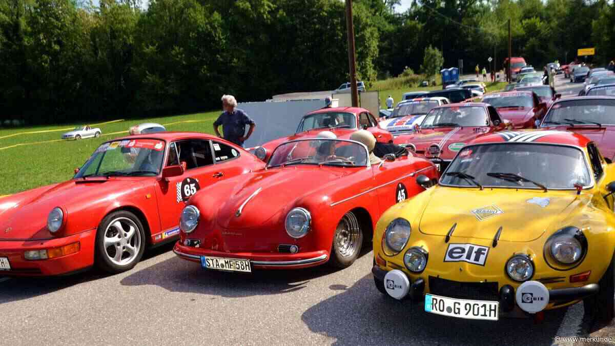 Besonderes Oldtimer-Rennen lockte historische Rennwagen nach Oberbayern