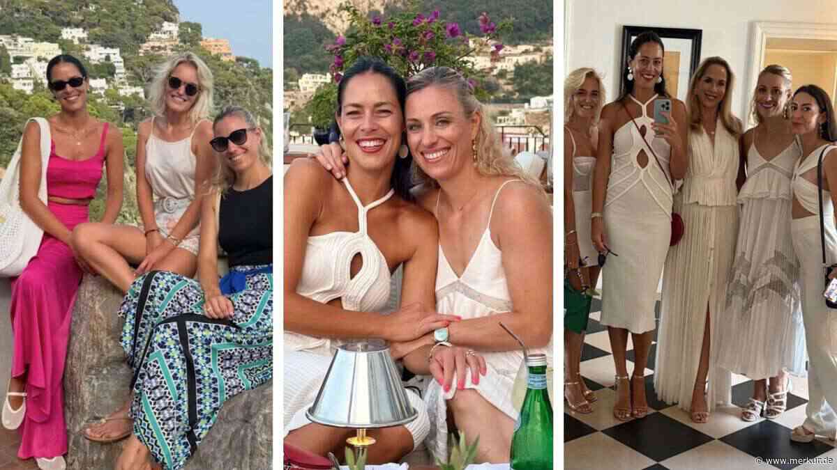 Schweinsteigers Ex-Frau Ana Ivanovic genießt Traumurlaub mit deutscher Tennis-Legende
