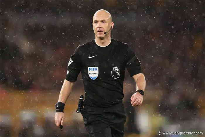 England referee Anthony Taylor announces retirement