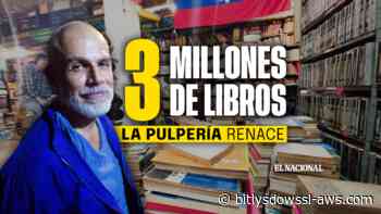 La GRAN PULPERIA del Libro venezolano renace entre montañas de libros caídos