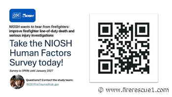 NIOSH seeks firefighter input on LODD, serious injury investigations