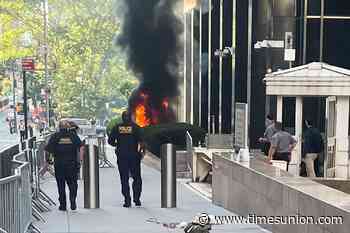 Army veteran with Hudson Valley ties in custody for allegedly setting fire to Federal Plaza
