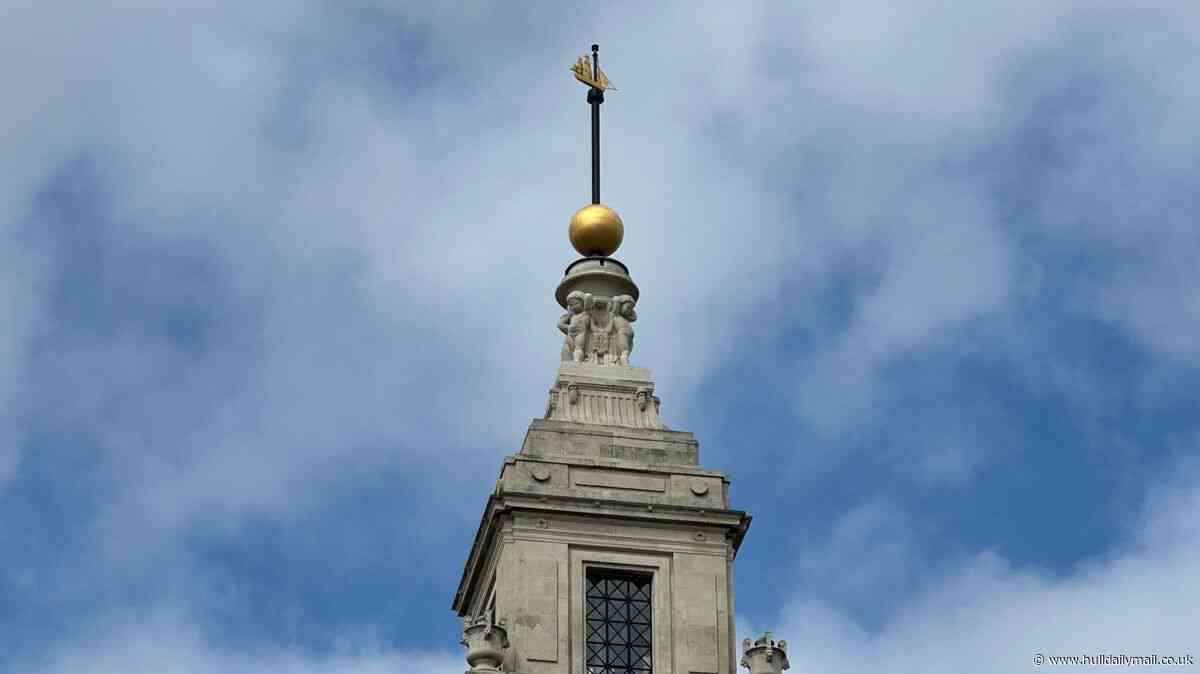 Hull's Guildhall Time Ball to return following repairs