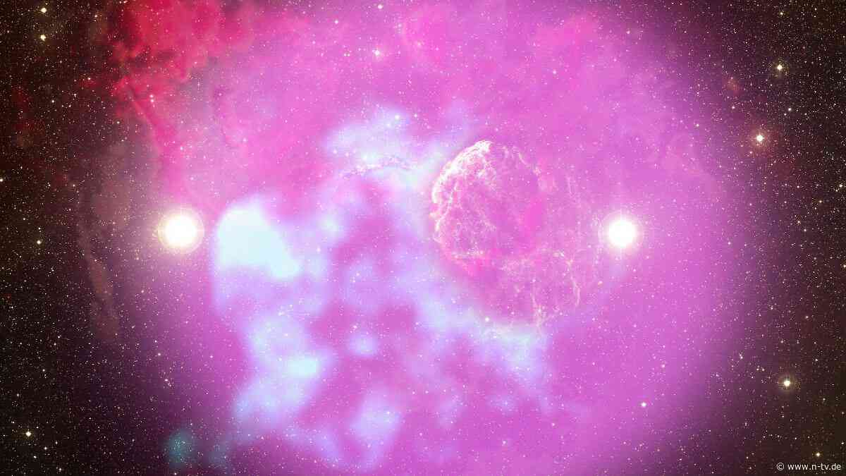 Explosion zweier Sterne: Erstmals doppelter Supernova-Überrest in der Milchstraße entdeckt