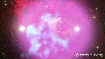 Explosion zweier Sterne: Erstmals doppelter Supernova-Überrest in der Milchstraße entdeckt