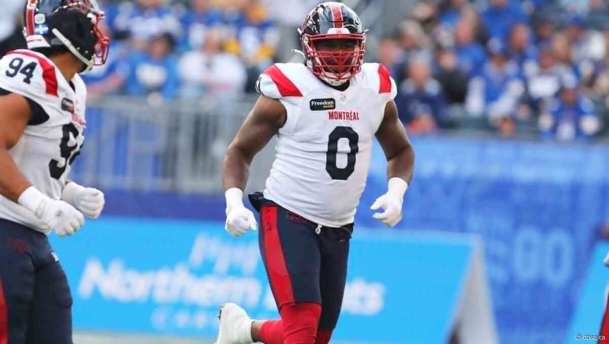 Shawn Lemon is back in the CFL