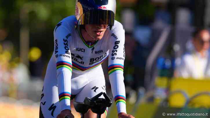 Tour de France, Evenepoel fa il bis a cronometro: male Ganna. Un altro ritiro: ko Lipowitz | La nuova classifica generale