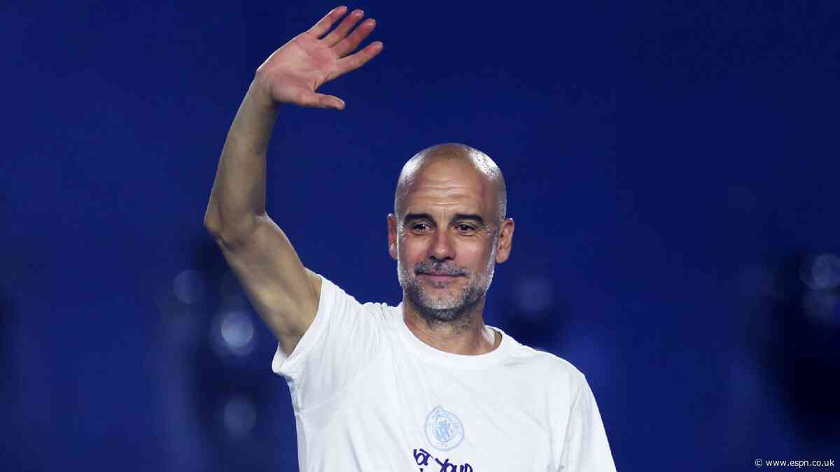 Man City auction off Pep Guardiola's office items