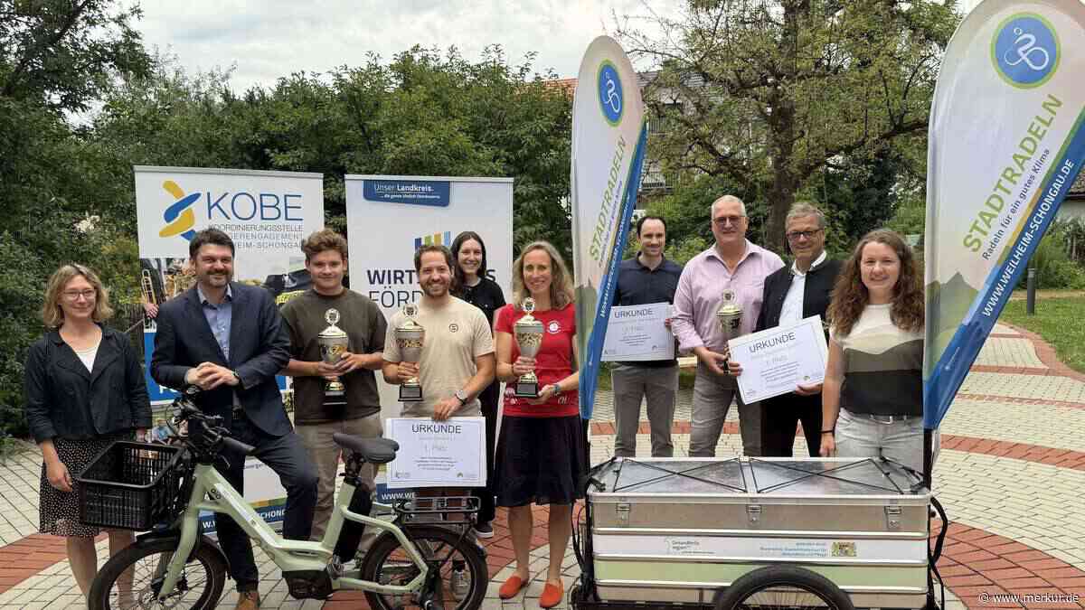 TSV Weilheim siegt beim Stadtradeln – dank Eltern ohne Auto