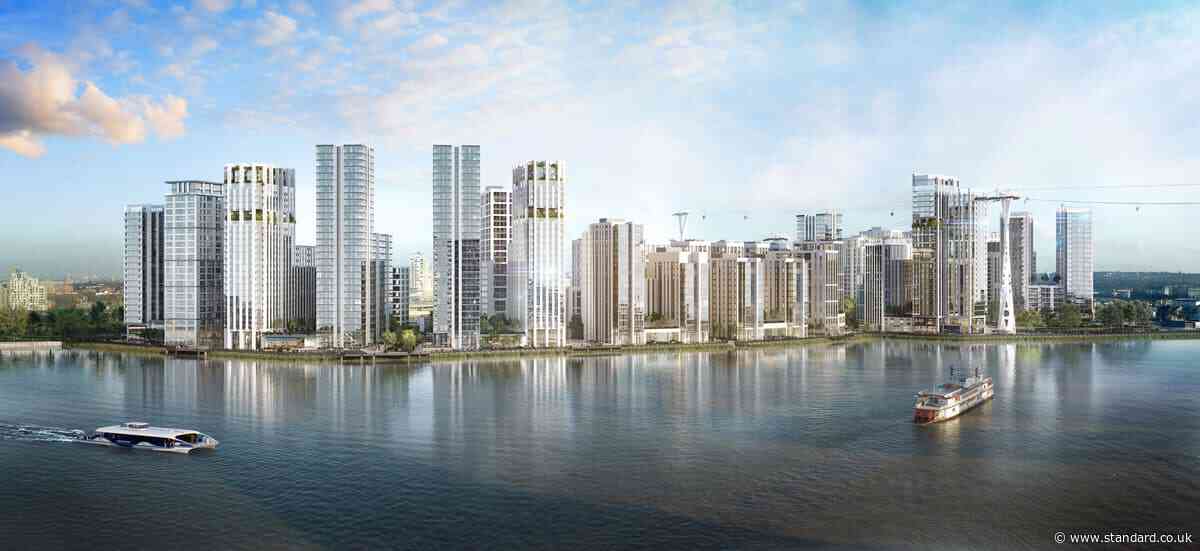 Dubai property giant unveils £2.5billion vision to transform east London waterfront