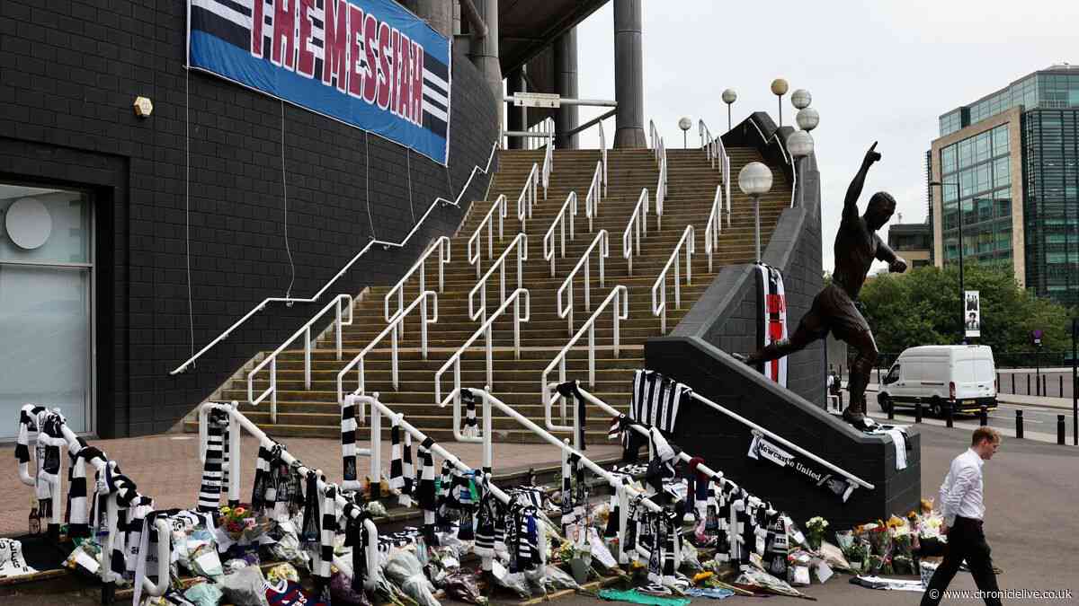 Newcastle unites at St James' Park to honour Kevin Keegan - a legend who will never be forgotten