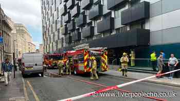 Liverpool city centre road cordoned off after air fryer fire