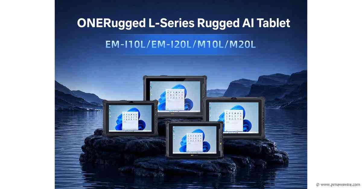 ONERugged Launches AI Rugged Windows Tablets Powered by Intel Lunar Lake Platform, Bringing Up to 115 TOPS for Edge AI Computing