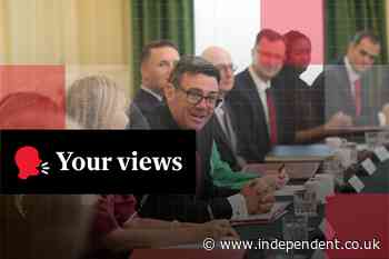 Voices: ‘Same gang, different seats’: Readers unimpressed as Andy Burnham names new cabinet