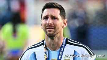 Lionel Messi's full humiliation laid bare: A missing wife and crying like a child as his Argentine thugs disgraced themselves... how this World Cup exposed the GOAT's dark arts shame