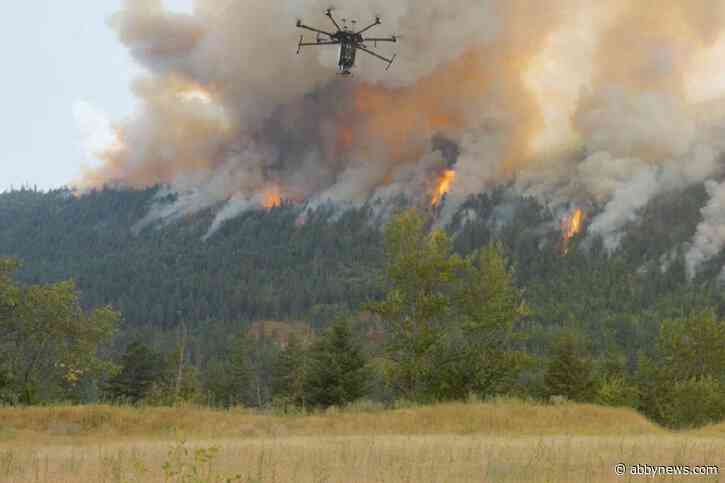 Drone use in Brunswick Complex operation a Canadian first, BCWS says