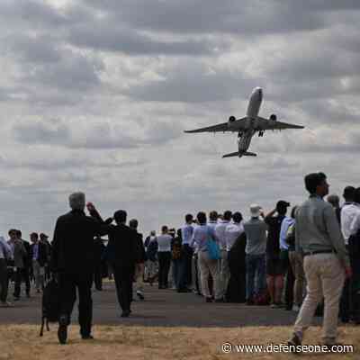 At Europe’s largest airshow, US lawmakers sound alarm over Pentagon-budget gridlock