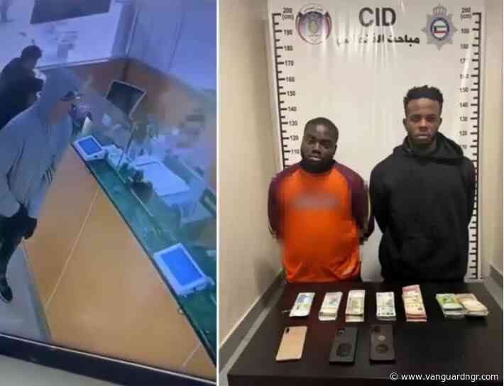 Two Nigerians jailed seven years for armed robbery in Kuwait