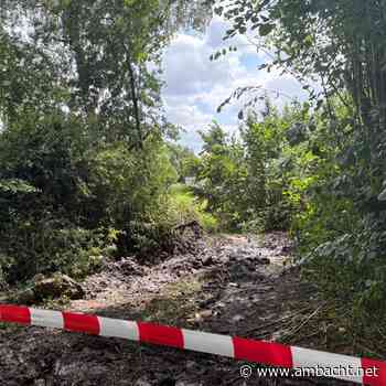 Smeulende wortels zorgen voor langdurige inzet bij buitenbrand.