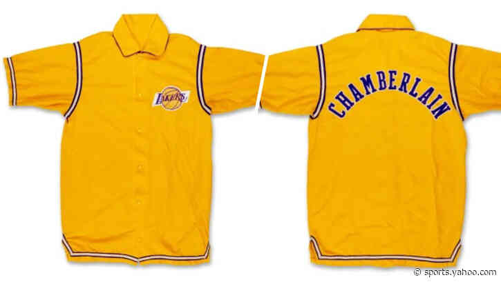 Wilt Chamberlain Lakers jacket found by teen at thrift store fetches over $89,000
