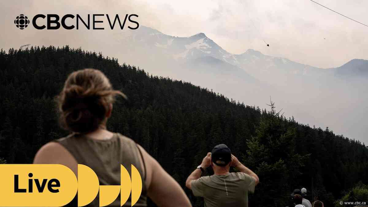 B.C. officials give update on wildfire and drought situation in the province
