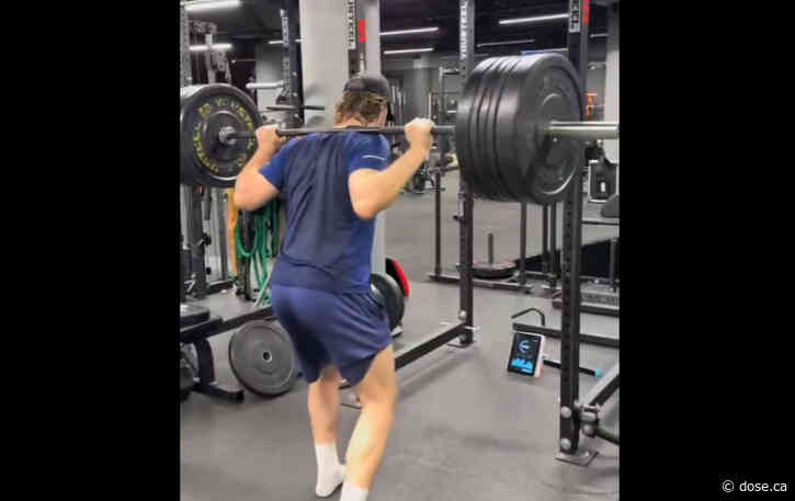 VIDEO: Gleb Pugachyov looks like a monster… even off the ice