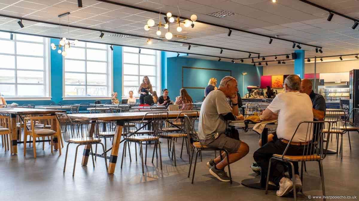 Waterfront cafe reopens at Merseyside ferry terminal