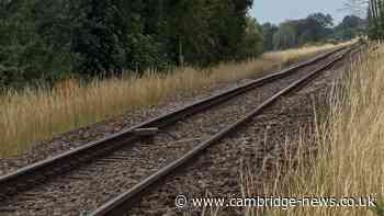 Hot weather leaves train tracks damaged in Cambridgeshire