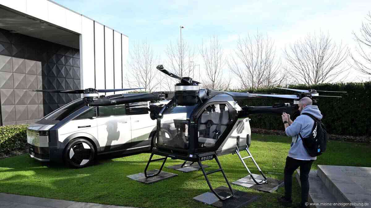 Fliegen für alle? Firma aus China will Flugauto mit KI massentauglich machen
