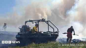 'Significant hot spots' remain at Cairngorms wildfire