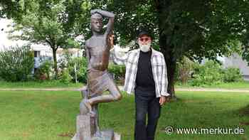 Für immer jung: Engelbert Schönbach stand vor 60 Jahren für bekannte Statue Modell
