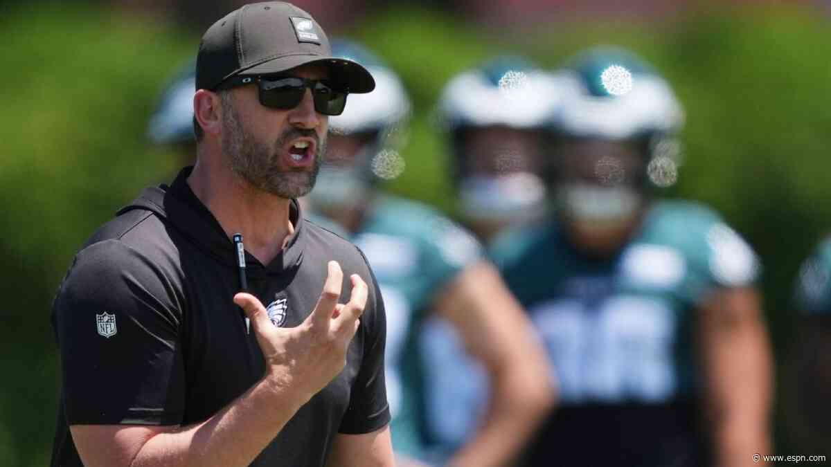 Eagles coach Nick Sirianni adjusting to offseason ...