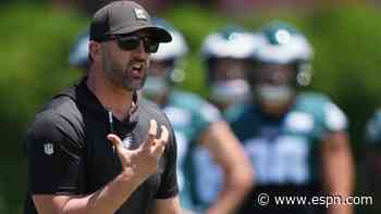Eagles coach Nick Sirianni adjusting to offseason ...