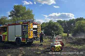 FW-WRN: Vegetationsbrand an der Lippe