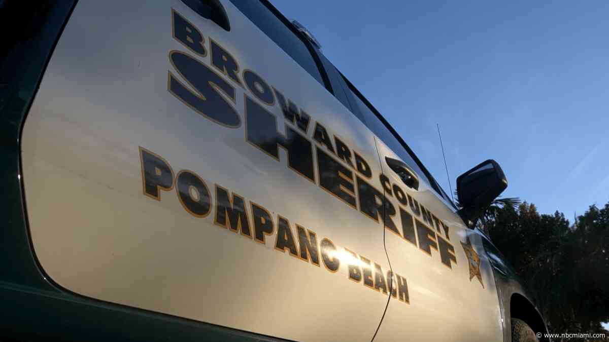 Pedestrian dead, driver hospitalized after crash in Pompano Beach, deputies say