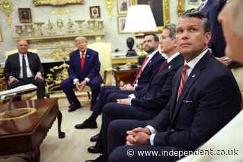 Iran-US war latest: Hegseth met by protesters as he arrives for Senate grilling