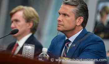 Hegseth is facing questions from senators over funding for the Iran war