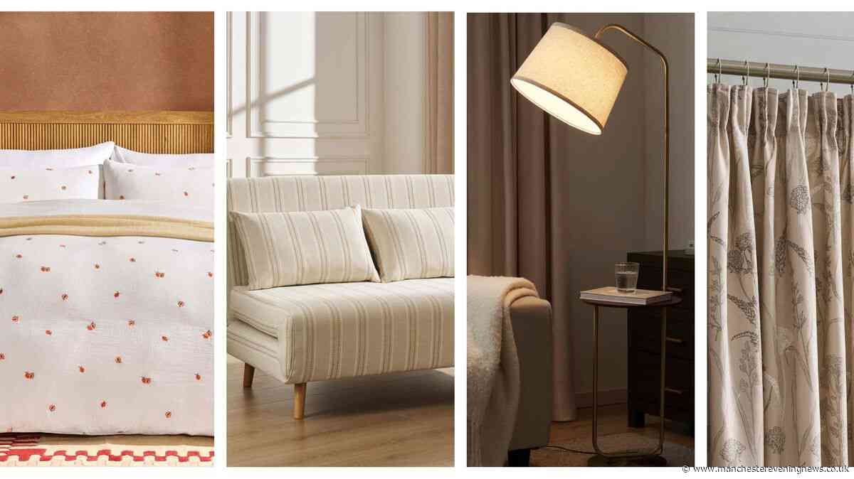 Dusk launches huge 60% off summer sale heavily reducing bedding sets, chairs, rugs, lamps and curtains to as little as £5